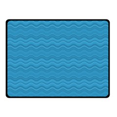 Sea Waves Fleece Blanket (small) by Sparkle