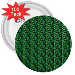 Color Spots 3  Buttons (100 Pack)  by Sparkle