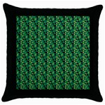 Color Spots Throw Pillow Case (Black) Front