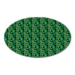 Color Spots Oval Magnet by Sparkle