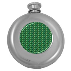 Color Spots Round Hip Flask (5 Oz) by Sparkle