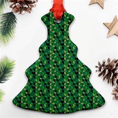 Color Spots Christmas Tree Ornament (two Sides) by Sparkle