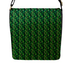 Color Spots Flap Closure Messenger Bag (l) by Sparkle