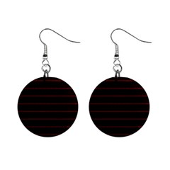 Digital Lines Mini Button Earrings