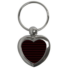 Digital Lines Key Chain (heart) by Sparkle