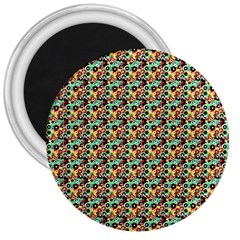 Color Spots 3  Magnets by Sparkle