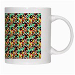 Color Spots White Mug Right