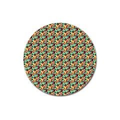 Color Spots Magnet 3  (round) by Sparkle