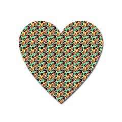 Color Spots Heart Magnet