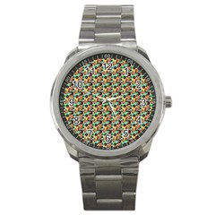 Color Spots Sport Metal Watch by Sparkle