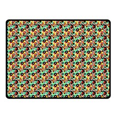 Color Spots Double Sided Fleece Blanket (small)  by Sparkle