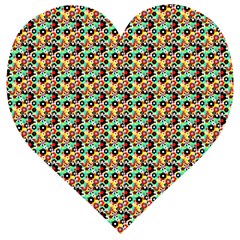 Color Spots Wooden Puzzle Heart by Sparkle