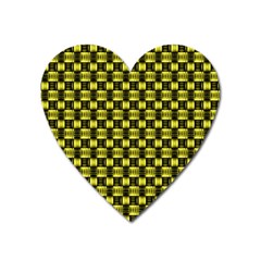 Glow Pattern Heart Magnet