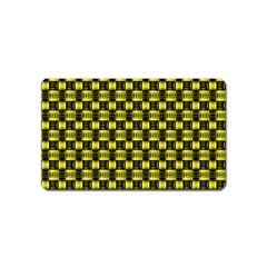 Glow Pattern Magnet (name Card) by Sparkle