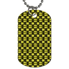 Glow Pattern Dog Tag (two Sides) by Sparkle