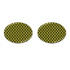 Glow Pattern Cufflinks (oval) by Sparkle