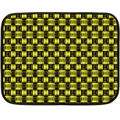 Glow Pattern Double Sided Fleece Blanket (mini)  by Sparkle