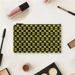 Glow Pattern Cosmetic Bag (small) by Sparkle