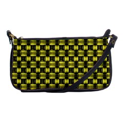 Glow Pattern Shoulder Clutch Bag by Sparkle