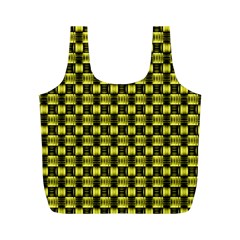 Glow Pattern Full Print Recycle Bag (m) by Sparkle