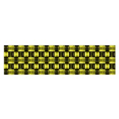 Glow Pattern Oblong Satin Scarf (16  X 60 ) by Sparkle