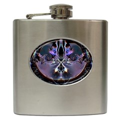 The High Priestess Card Hip Flask (6 Oz) by MRNStudios