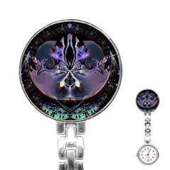 The High Priestess Card Stainless Steel Nurses Watch by MRNStudios