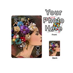 Garden Princess Playing Cards 54 Designs (mini) by CKArtCreations