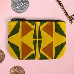  Abstract Geometric Design   Geometric Fantasy  Terrazzo  Mini Coin Purse by Eskimos