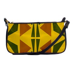  Abstract Geometric Design   Geometric Fantasy  Terrazzo  Shoulder Clutch Bag by Eskimos