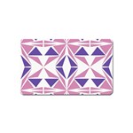 Abstract pattern geometric backgrounds  Magnet (Name Card) Front