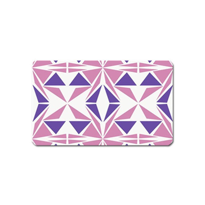 Abstract pattern geometric backgrounds  Magnet (Name Card)