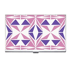 Abstract Pattern Geometric Backgrounds  Business Card Holder by Eskimos