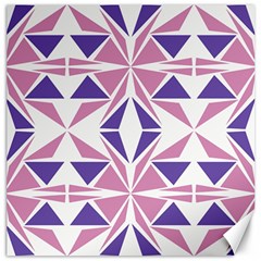 Abstract Pattern Geometric Backgrounds  Canvas 12  X 12  by Eskimos