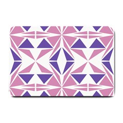 Abstract Pattern Geometric Backgrounds  Small Doormat  by Eskimos