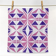 Abstract Pattern Geometric Backgrounds  Face Towel by Eskimos