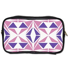 Abstract Pattern Geometric Backgrounds  Toiletries Bag (one Side) by Eskimos