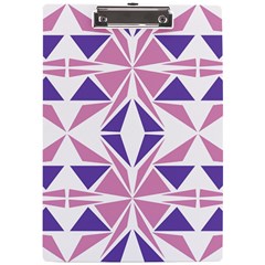 Abstract Pattern Geometric Backgrounds  A4 Clipboard by Eskimos