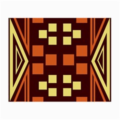 Abstract Pattern Geometric Backgrounds  Small Glasses Cloth (2 Sides) by Eskimos