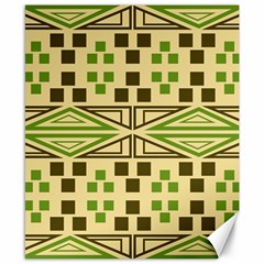 Abstract Pattern Geometric Backgrounds  Canvas 8  X 10  by Eskimos