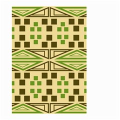 Abstract Pattern Geometric Backgrounds  Small Garden Flag (two Sides) by Eskimos