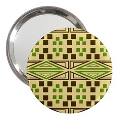 Abstract Pattern Geometric Backgrounds  3  Handbag Mirrors by Eskimos