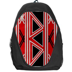 Abstract Pattern Geometric Backgrounds  Backpack Bag by Eskimos