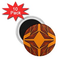 Abstract Pattern Geometric Backgrounds  1 75  Magnets (10 Pack)  by Eskimos