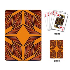 Abstract Pattern Geometric Backgrounds  Playing Cards Single Design (rectangle) by Eskimos