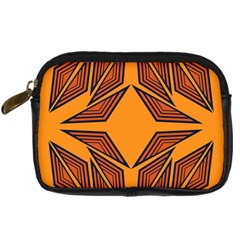 Abstract Pattern Geometric Backgrounds  Digital Camera Leather Case by Eskimos