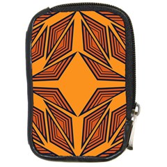 Abstract Pattern Geometric Backgrounds  Compact Camera Leather Case by Eskimos