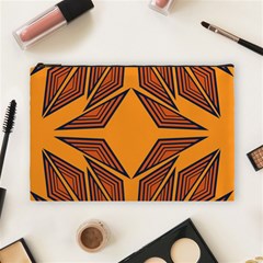 Abstract Pattern Geometric Backgrounds  Cosmetic Bag (large) by Eskimos