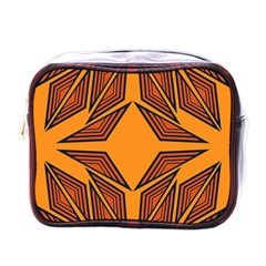 Abstract Pattern Geometric Backgrounds  Mini Toiletries Bag (one Side) by Eskimos