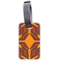 Abstract Pattern Geometric Backgrounds  Luggage Tag (two Sides) by Eskimos